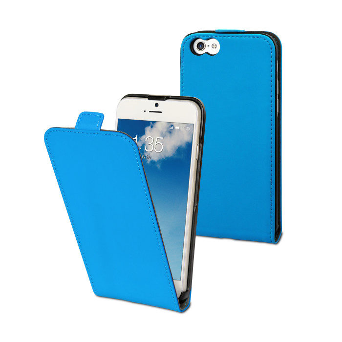 Image of muvit iPhone 6 Plus Slim Case Placid Blue/Dark Grey