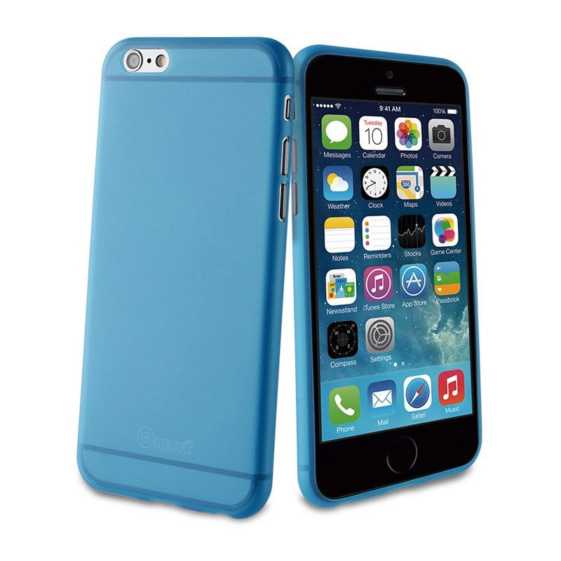 Image of muvit iPhone 6 Plus ThinGel Case Blue