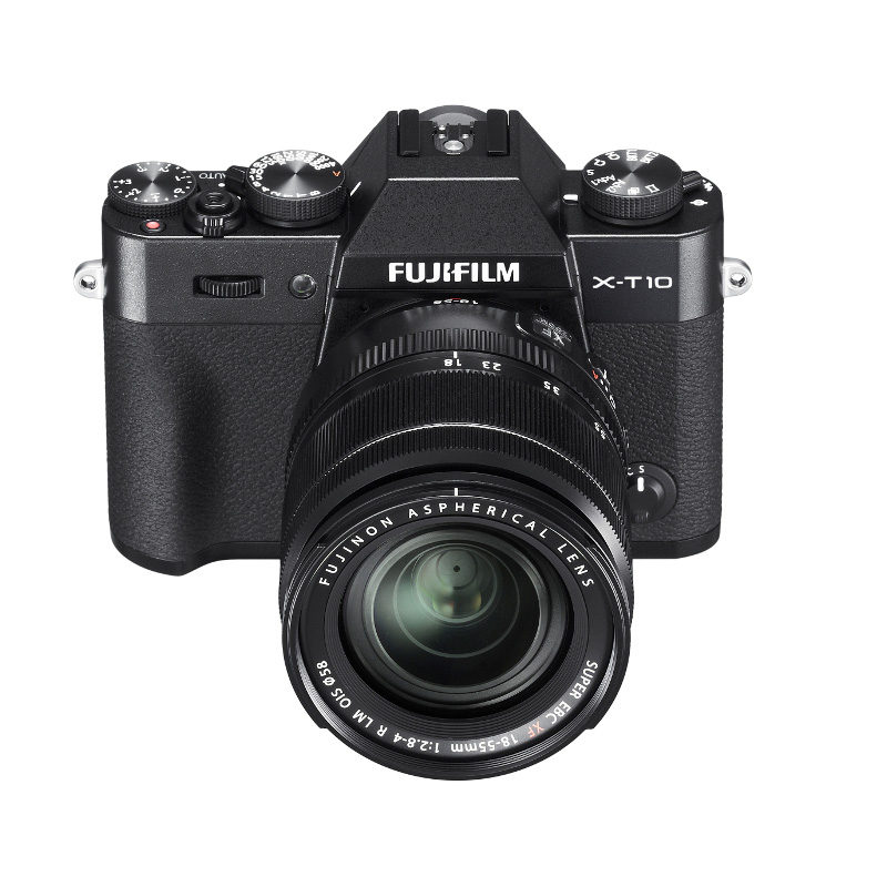 Image of Fuji X-T10 + XF 18-55mm - zwart