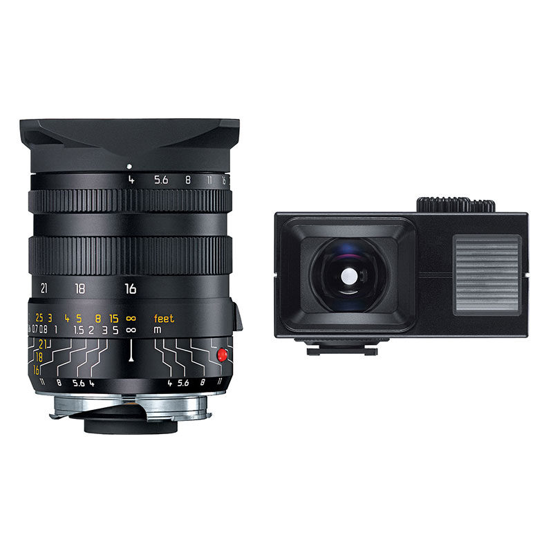 Image of Leica M-16-18-21mm f4.0 TIR-ELMAR ASPH. + WA Finder M