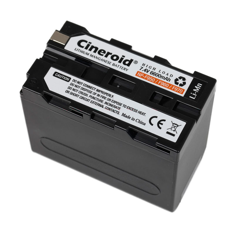 Image of Cineroid Battery NP-F950 type Li-Mn 6600mA (GBT014)