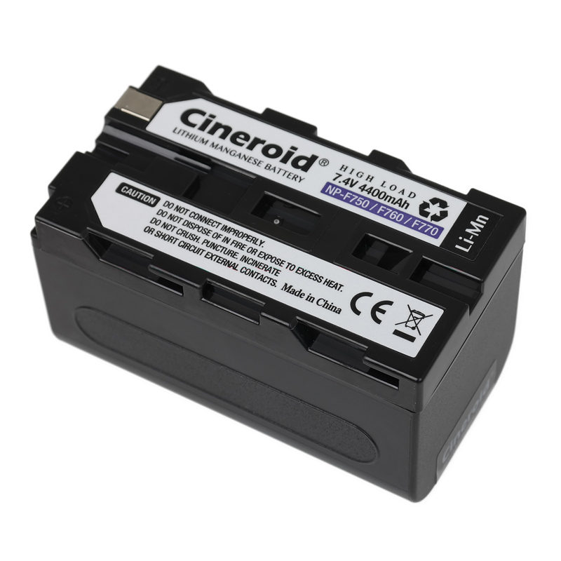 Image of Cineroid Battery NP-F750 type Li-Mn 4400mA (GBT013)