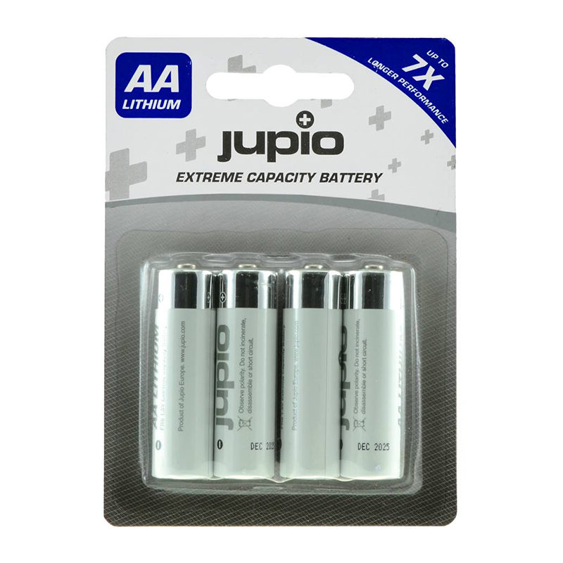 Image of Jupio AA Lithium batterijen - 4 stuks