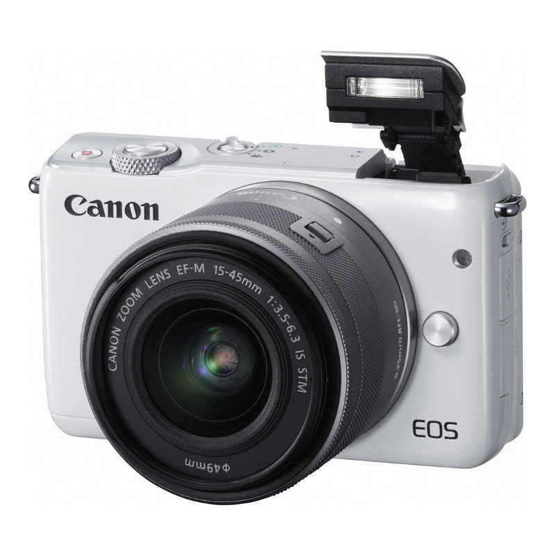 Image of Canon Eos M10 + 15-45mm - Wit
