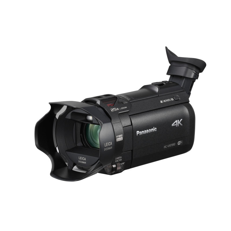 Image of Panasonic HC-VXF990 4K videocamera Zwart