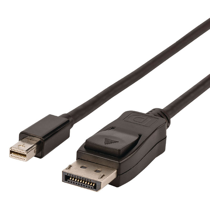 Image of Valueline Mini DisplayPort Male - DisplayPort Male kabel 2m Zwart