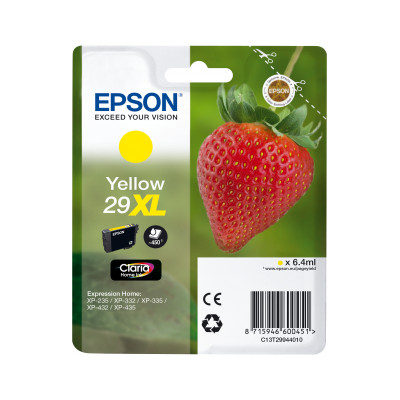 Image of Epson 29 Cartridge Geel XL (C13T29944010)
