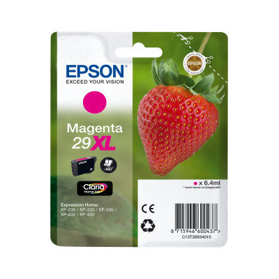 Image of Epson 29 Cartridge Magenta XL (C13T29934010)