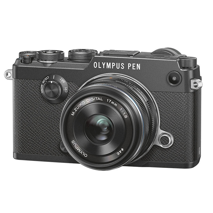 Image of Olympus PEN-F + 17mm f/1.8 Zwart
