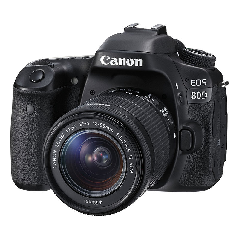 Image of Canon Eos 80D + 18-55mm IS