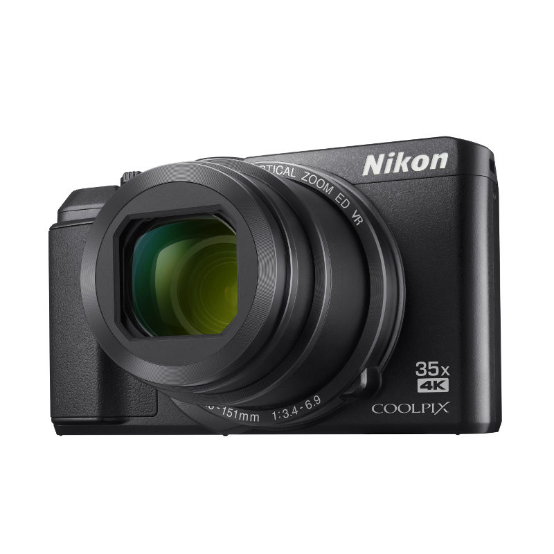 Image of Nikon A-900 Digitale camera 20 Mpix Zwart WiFi, Klapbaar display