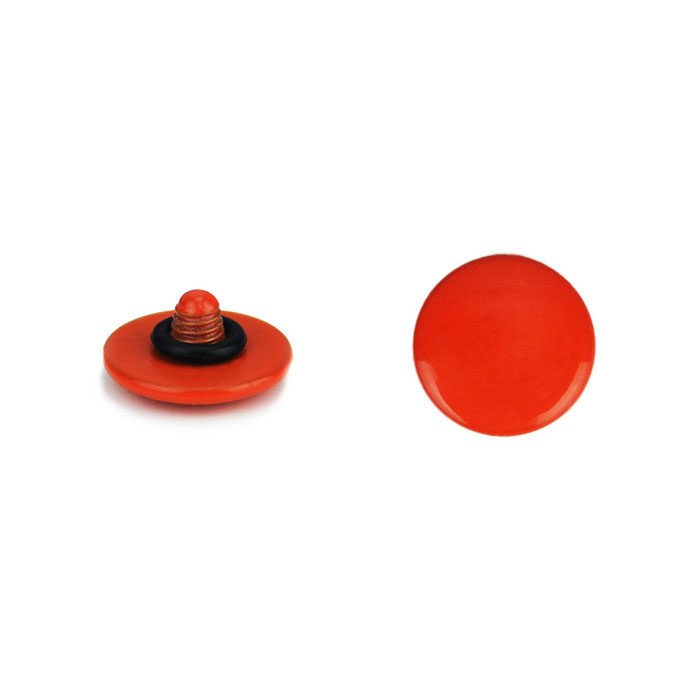 Image of JJC Soft Release Button 10mm Oranje