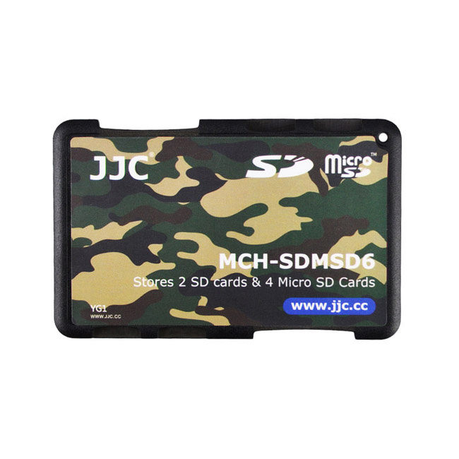 Image of JJC MCH-SDMSD6YG Memory Card Holder