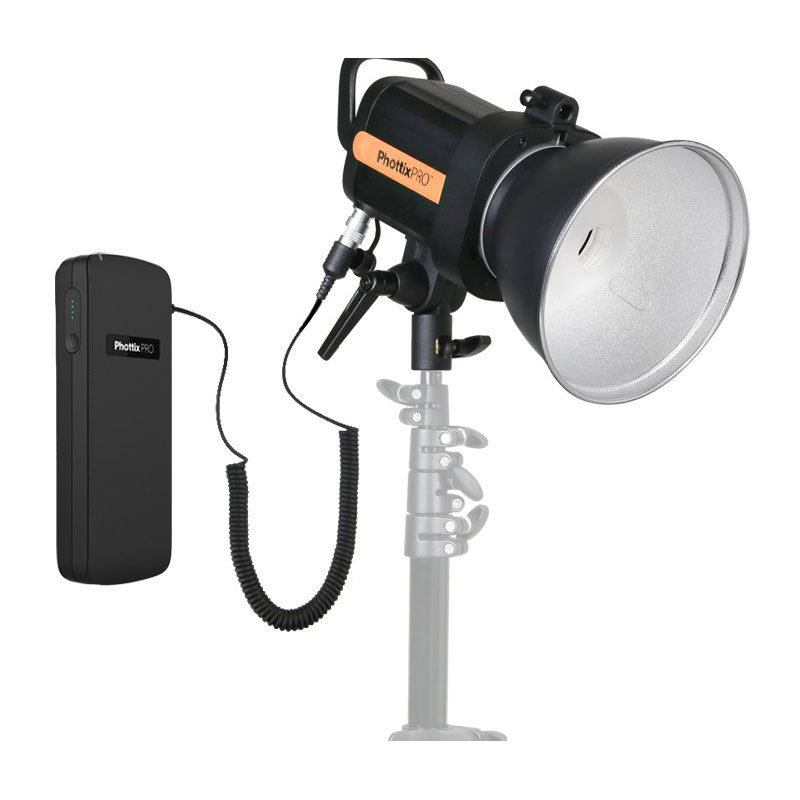 Image of Phottix Indra 360 TTL Studio Light and Battery Pack Kit