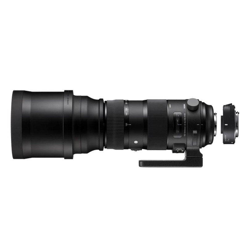 Image of Sigma 150-600mm F/5-6.3 DG OS HSM Sports Canon + TC-1401 (1.4x) Teleconverter