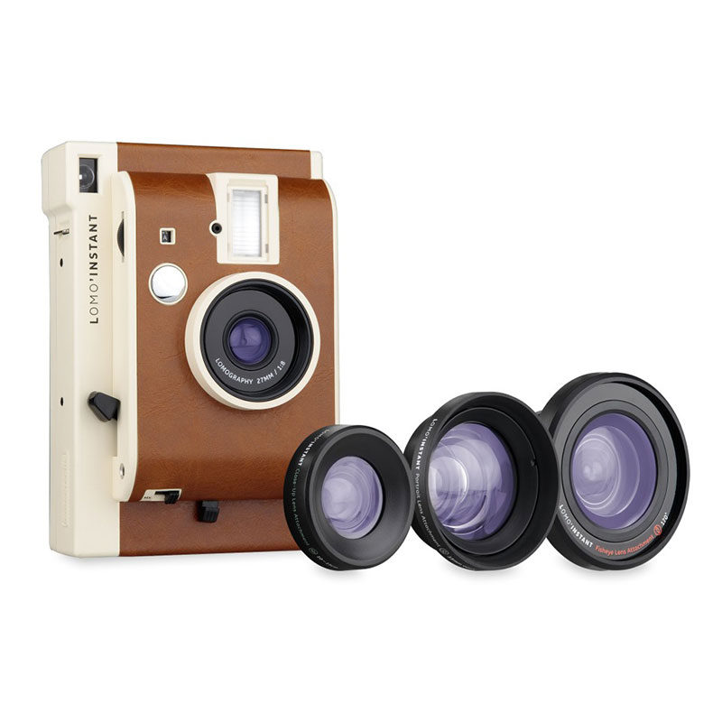 Image of Lomography Lomo&apos;Instant Mini camera San Remo + 3 Lenzen