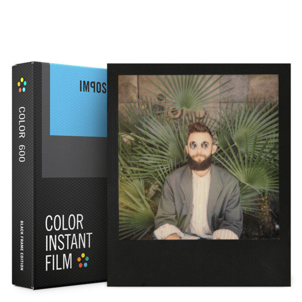 Image of Impossible Color Film fr 600 Black Frame NEU