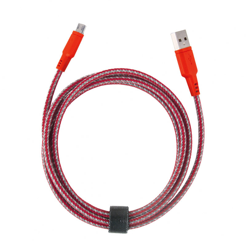 Image of EnerGea Nylotough USB-A naar Micro USB-kabel 1.5m Rood