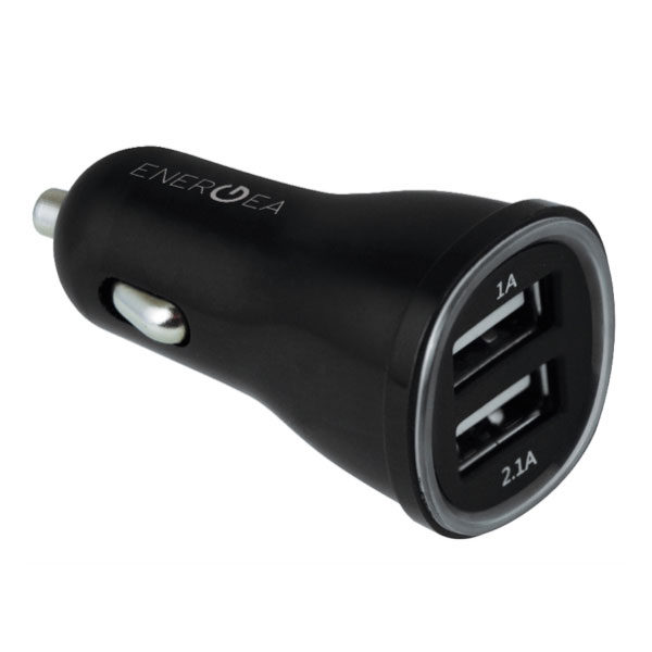 Image of EnerGea Compact Drive Duo USB Car Charger