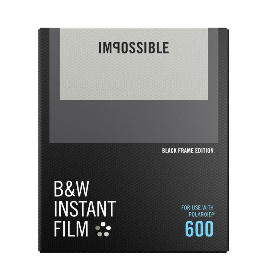 Image of Impossible B&W Film voor 600 Black Frame