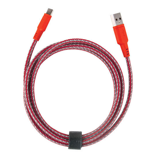 Image of EnerGea Nylotough USB C naar USB 2.0 B Kabel 1.5m Rood