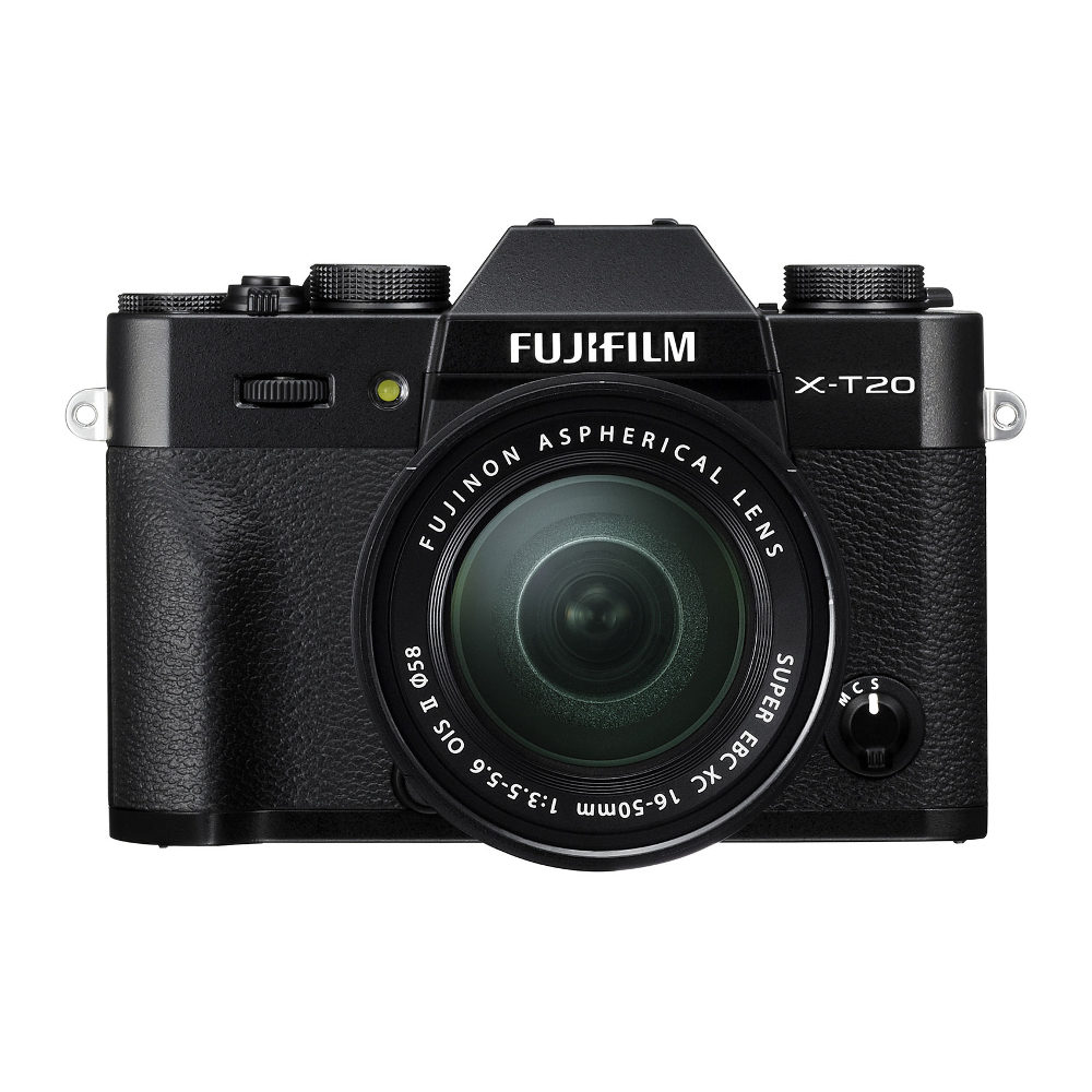 Image of Fujifilm X-T20 systeemcamera Zwart + 16-50mm OIS II