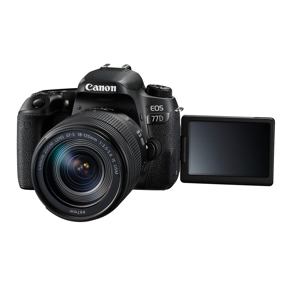 Image of Canon EOS 77D + 18-135mm IS USM