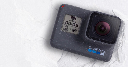 Tips voor de GoPro op wintersport
