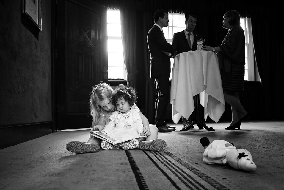 Kinderen fotograferen tijdens een bruiloft - 6