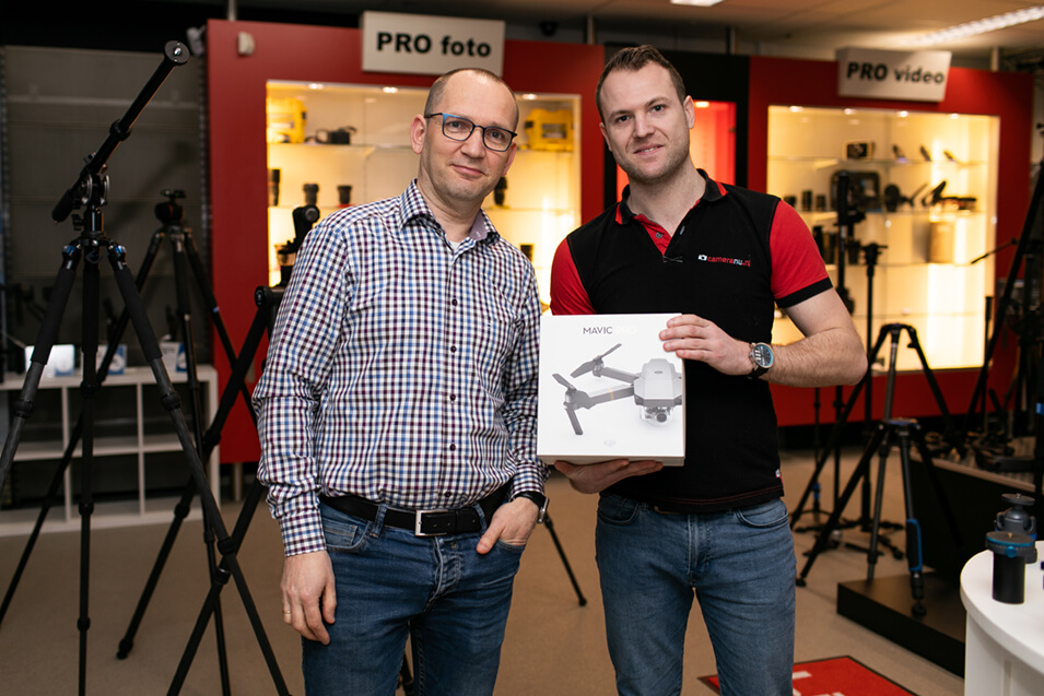 Winnaar DJI Mavic Pro Platinum drone - 1