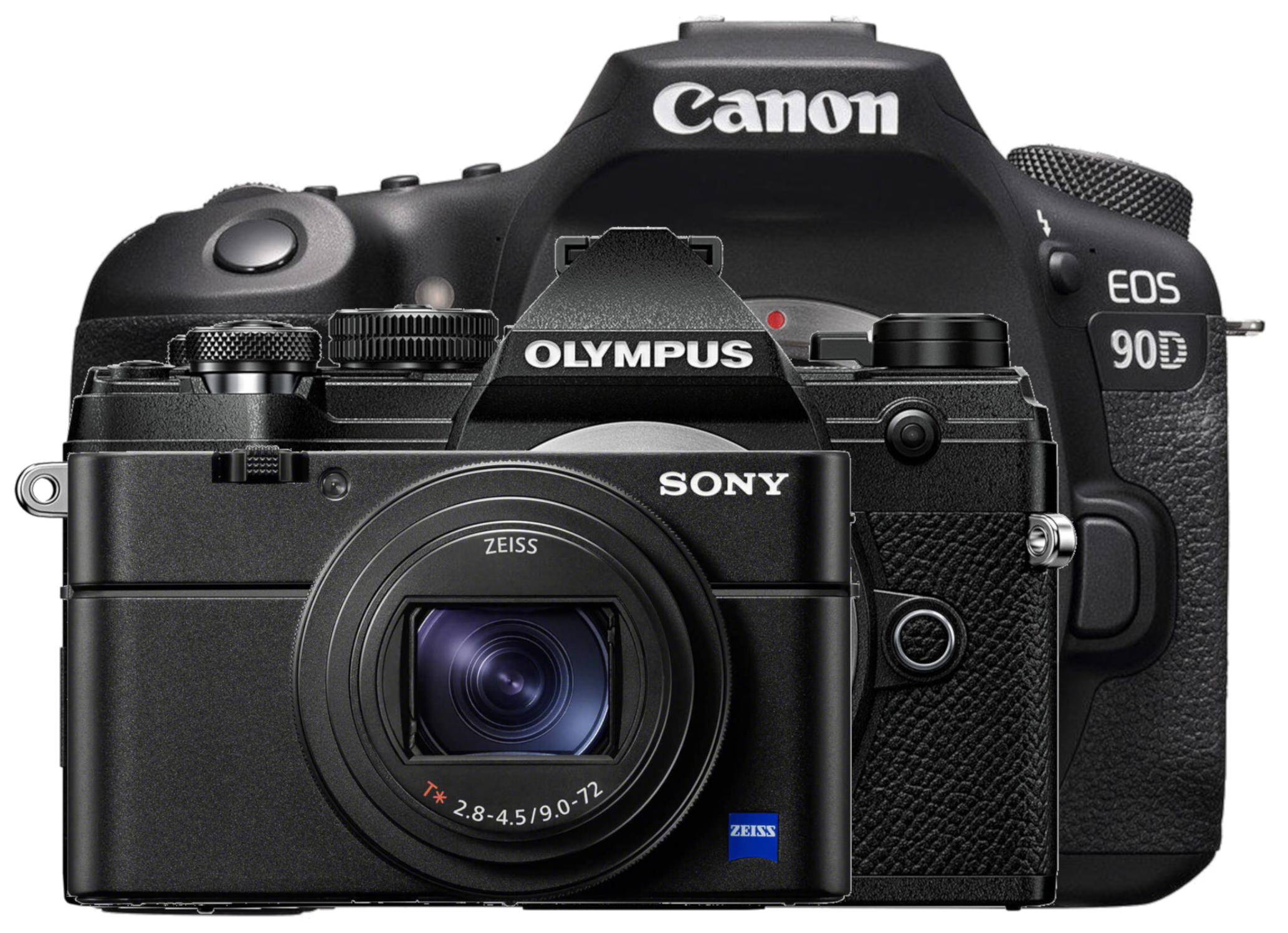Olympus E-M5 Mark III vs Canon 90D vs Sony RX100 VII - 11