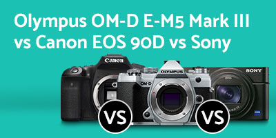 Olympus E-M5 Mark III vs Canon 90D vs Sony RX100 VII - 2