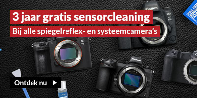 Cameranu.nl sensor cleaning actie