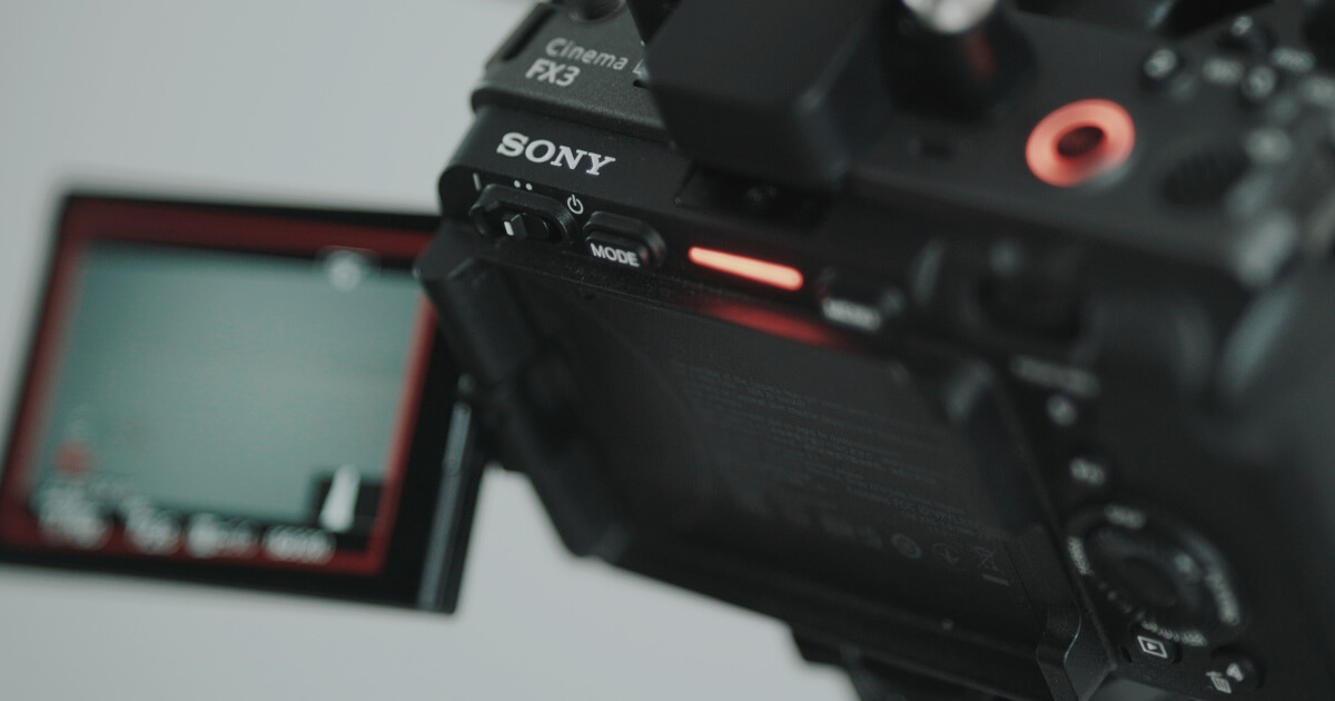 Review Sony FX3 videocamera