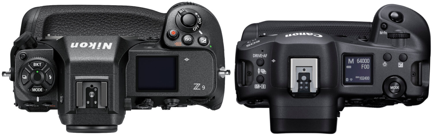 Vergelijk Nikon Z9 vs Canon R3 - 6