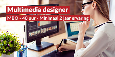 Vacature Multimedia designer bij CameraNU.nl