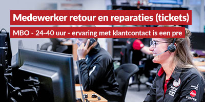 Vacature Medewerker retour en reparaties (tickets) bij CameraNU.nl