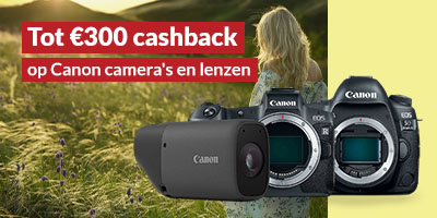 Canon Nazomer Cashback 2022 - 2