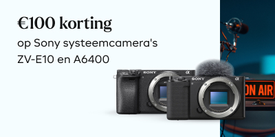 €100 korting op Sony camera's - 3