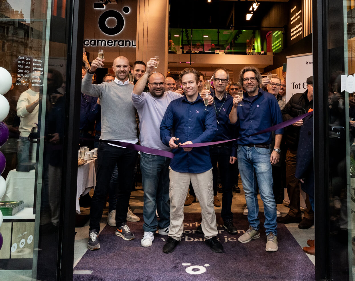 Cameranu viert feestelijke opening winkel Antwerpen - 1