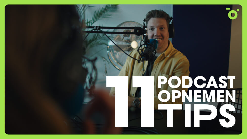 11 gouden tips voor het opnemen van een podcast | Met Frederik Middelhoff