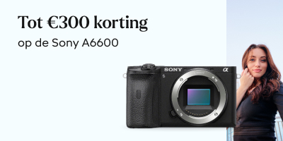 Tot €300 korting op de Sony A6600 - 3